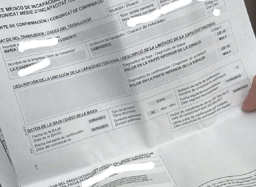 Si me pidieran resumir el sector de la hostelería en España, lo haría mostrando este post.