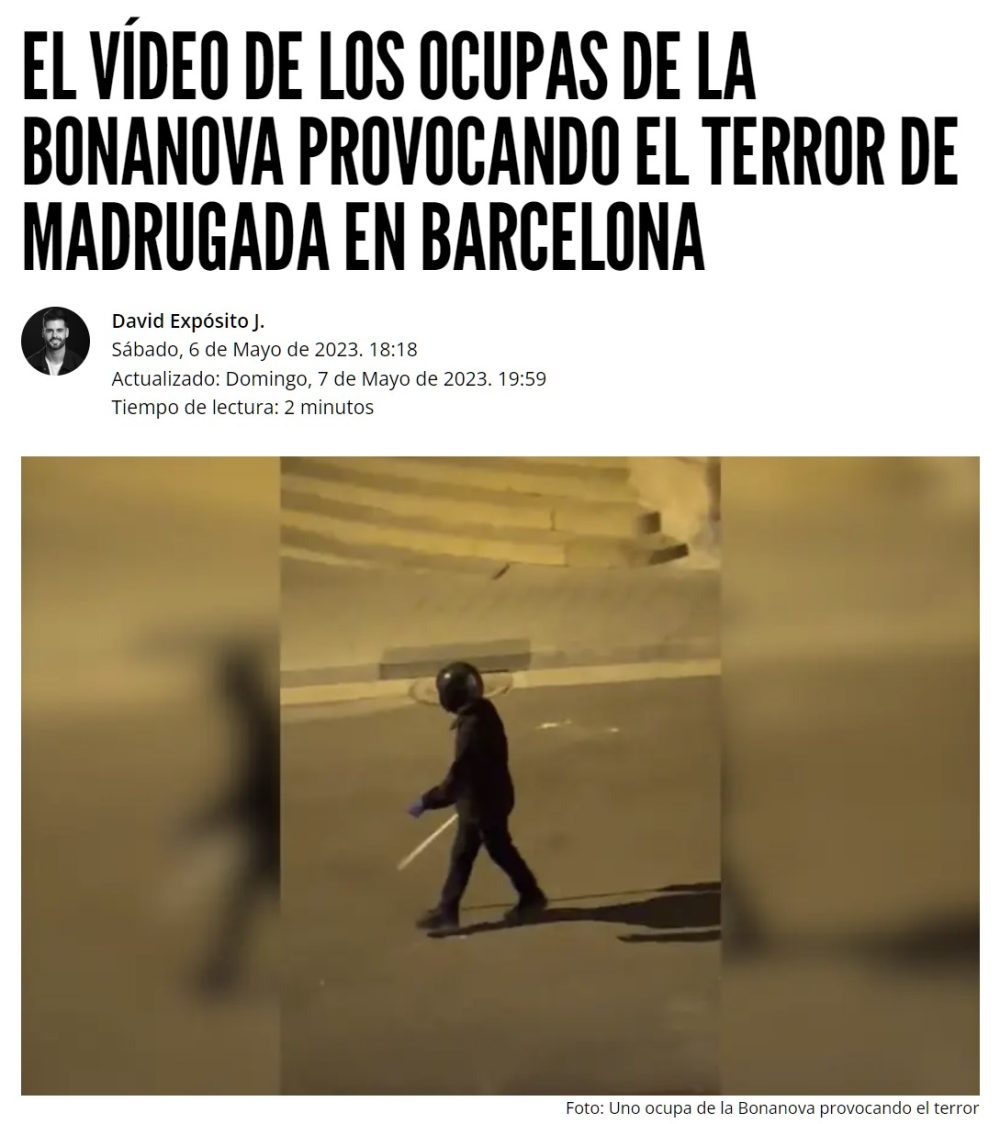 ¿Que se está sobredimensionando el problema de la okupación? Puede ser.