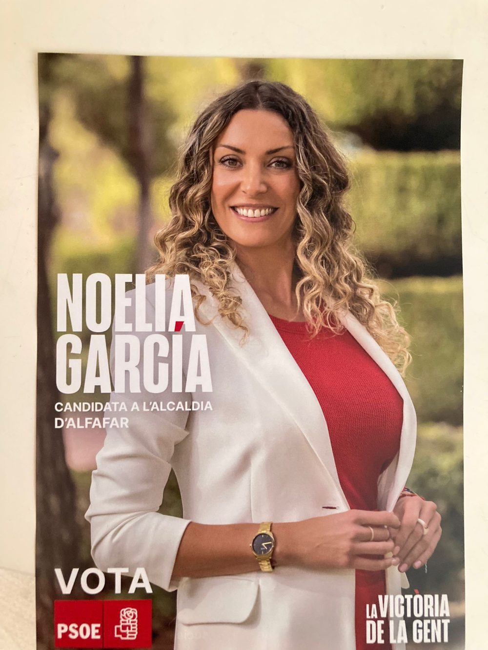 Noelia no necesita comprar votos