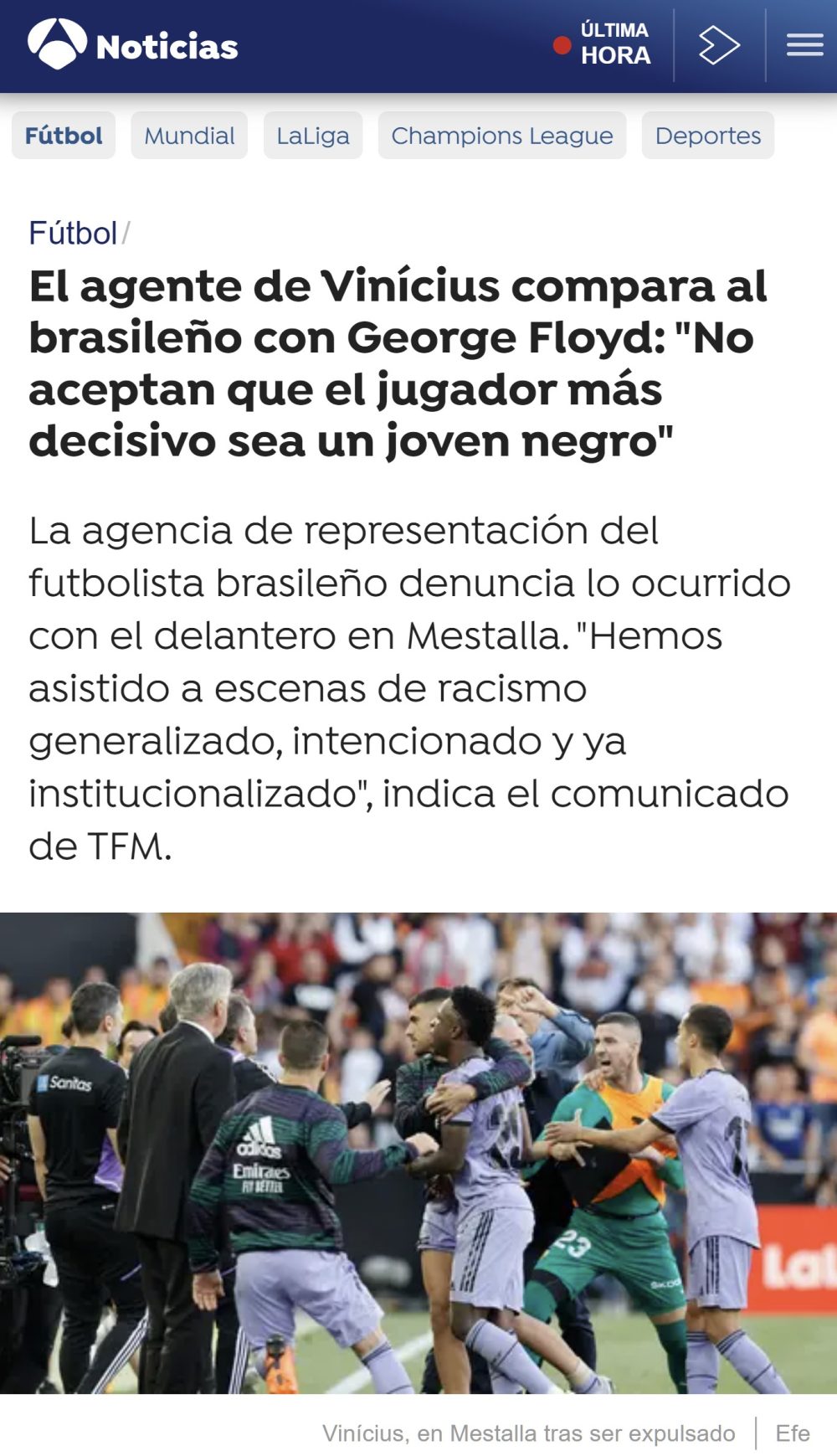 Pero si medio país habría vendido a su madre para traer a Mbappé, qué dice este borracho.