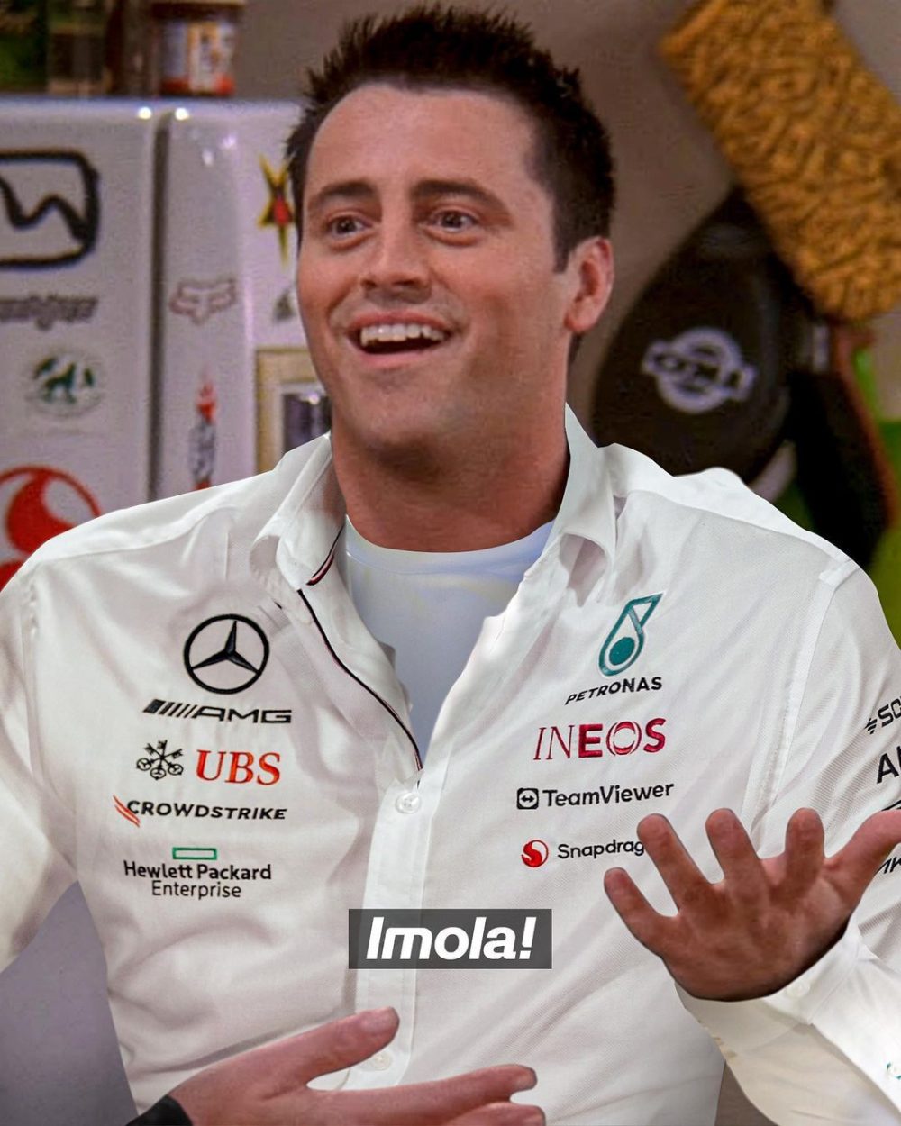 El equipo Mercedes-AMG de F1 ha subido esto a su cuenta de Instagram