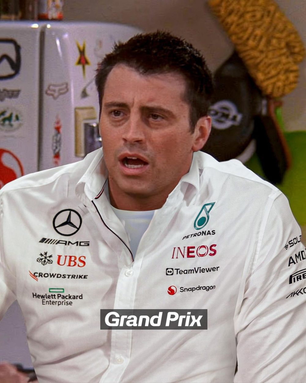 El equipo Mercedes-AMG de F1 ha subido esto a su cuenta de Instagram