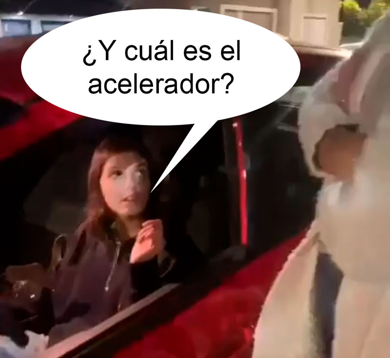 Le dejaré el coche a mi hija que no sabe conducir... ¿Qué podría salir mal?