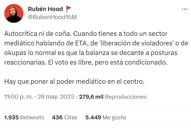 Podemos: muchos likes, pocos votos.