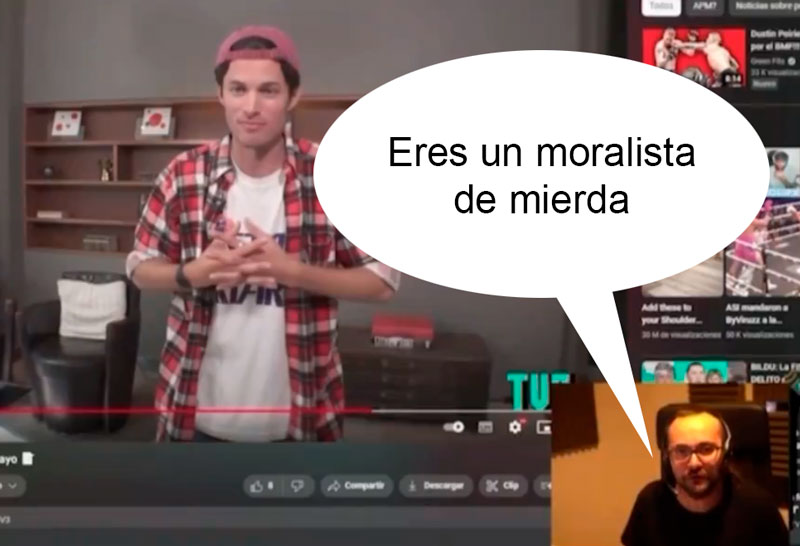 El Xokas estalla contra Tamayo por insistir en que es un ejemplo de actitudes machistas