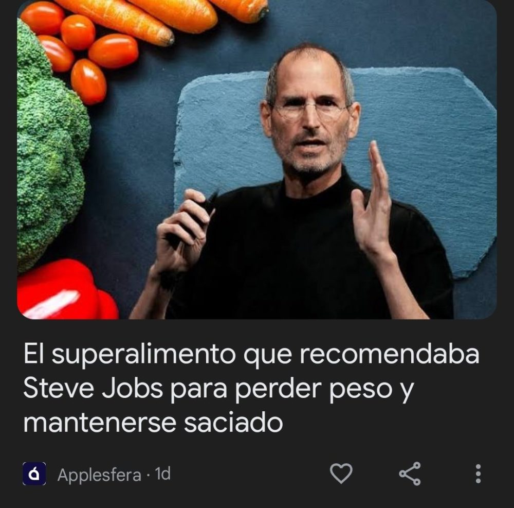 Titular alternativo: "la pseudociencia que mató a Steve Jobs"