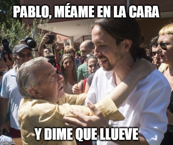 Esta señora le desea a PDRO SNCHZ que le dure 20 años más como presidente