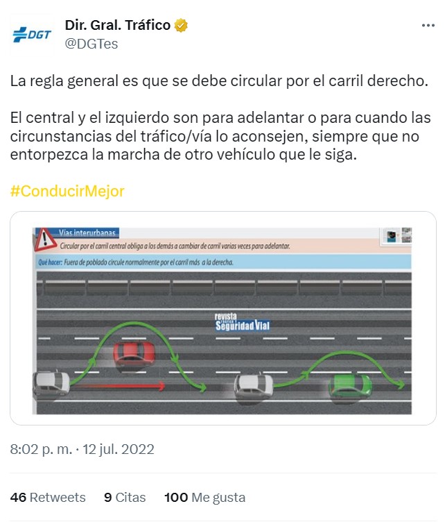 Malditos conductores de extremo centro...