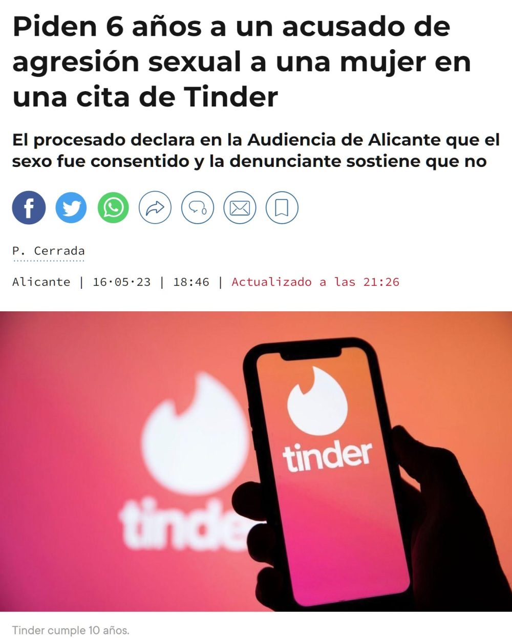 Piden 6 años por agresión sеxual a una mujer que decía estar en Tindеr "para aprender idiomas"