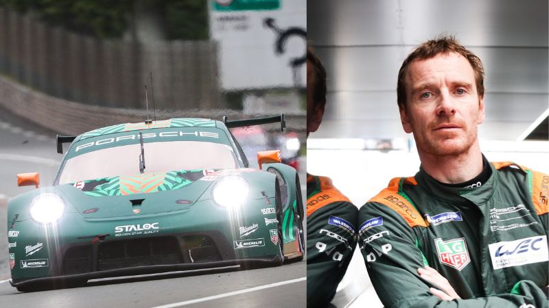 Michael Fassbender, apasionado del motor, estaba haciendo un muy buen papel en las 24h de LeMans... hasta que ha sufrido un accidente.