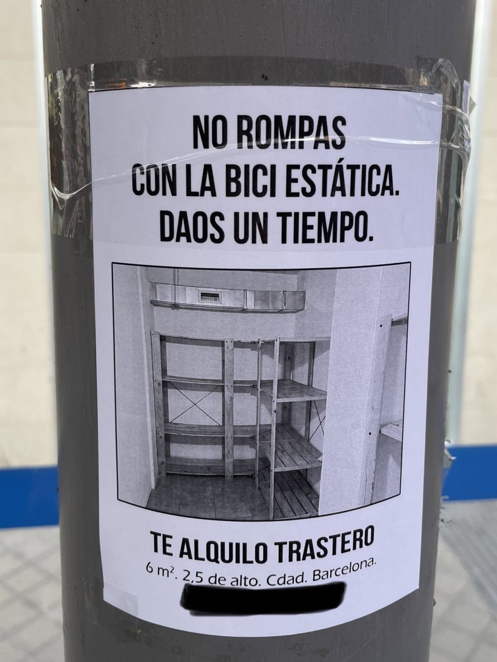Se puede alquilar un trastero o… ALQUILAR UN TRASTERO.