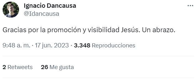 Ignacio Dancausa, presidente de Nuevas Generaciones del PP, anuncia descuentos en discotecas con el carnet