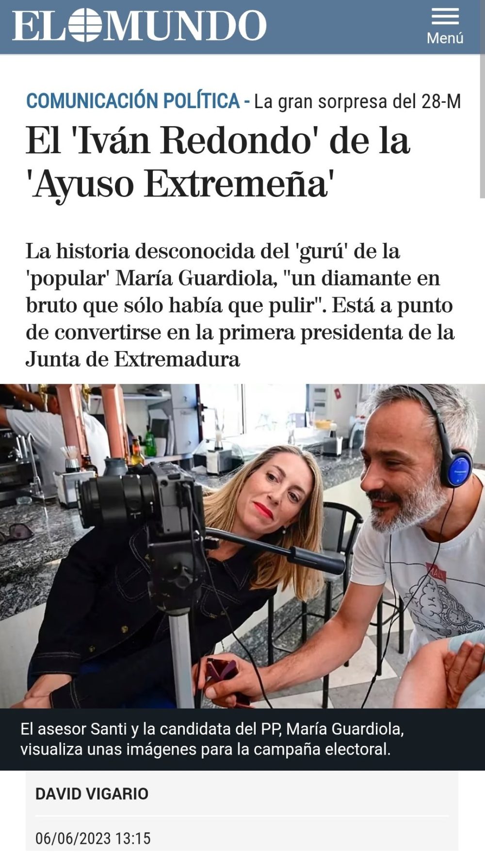 Otra que no podría dormir si pactaba con un partido...