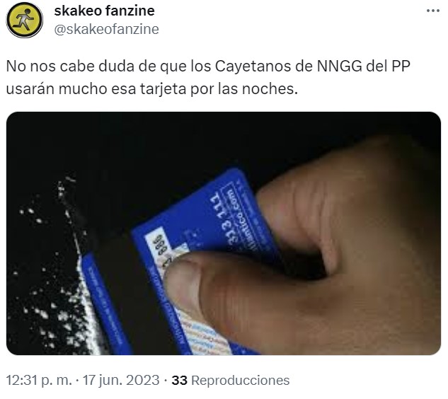 Ignacio Dancausa, presidente de Nuevas Generaciones del PP, anuncia descuentos en discotecas con el carnet