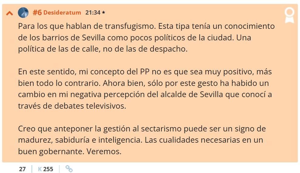 El PP ficha en el Ayuntamiento de Sevilla a la candidata del partido de Teresa Rodríguez