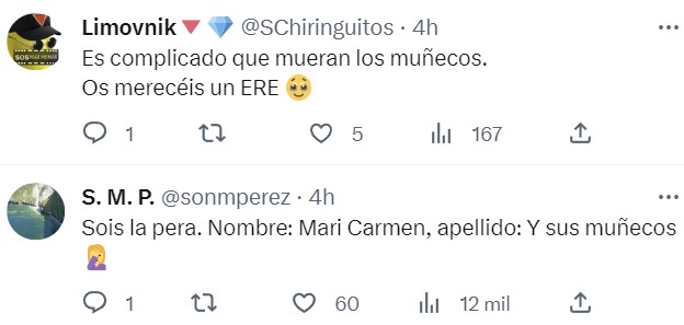 Muere Mari Carmen (y con ella sus muñecos).
