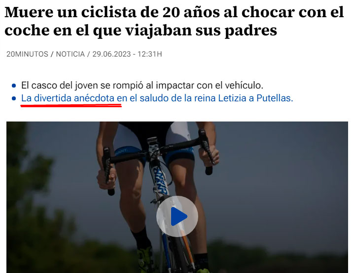 Y en otro orden de cosas...