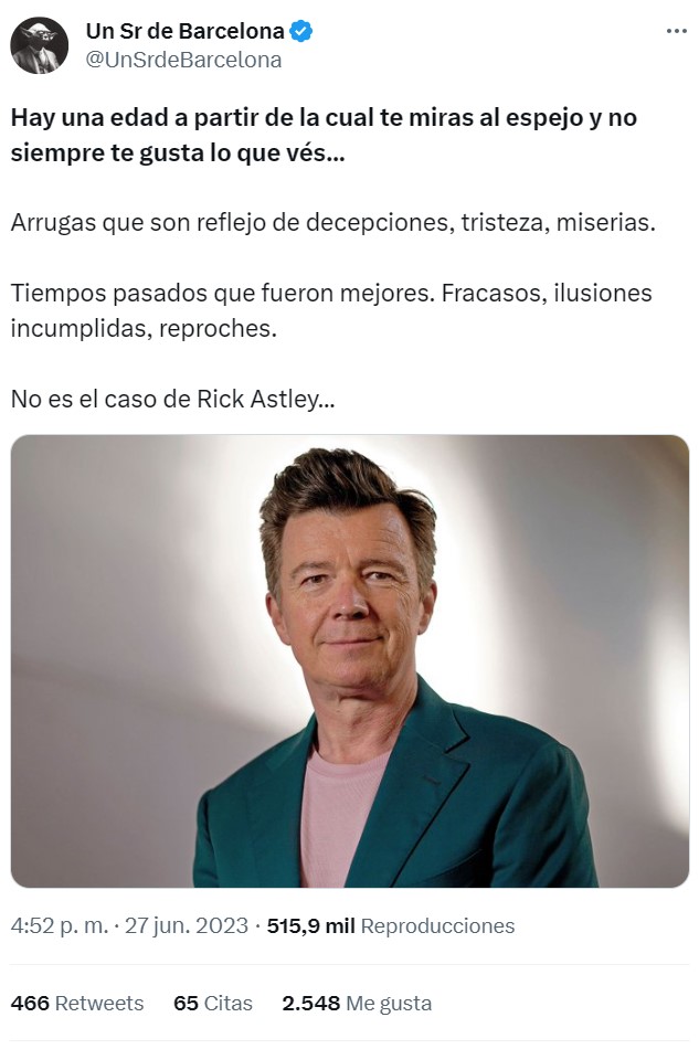 Hay una edad a partir de la cual te miras al espejo y no siempre te gusta lo que vés...