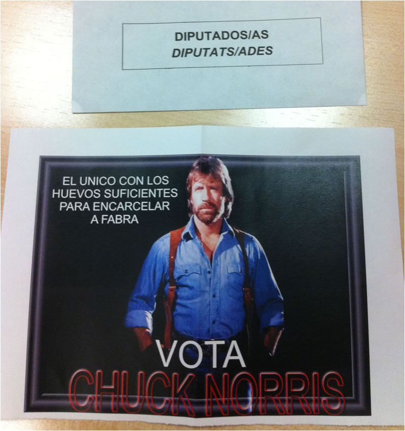 Ideas de papeletas originales para la gente que quiera votar nulo