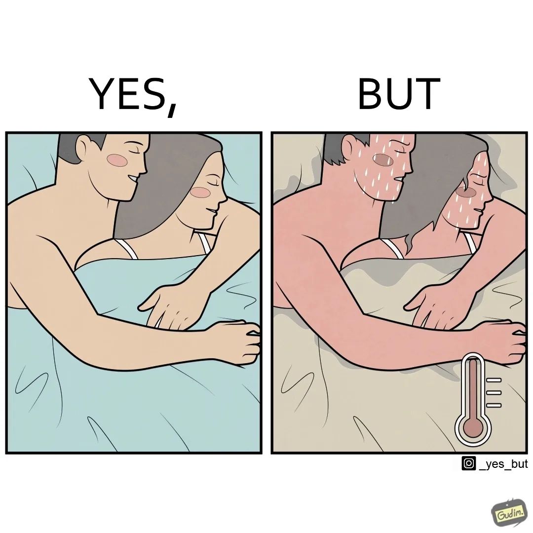 Moraleja: el calentamiento global va a romper cada vez más familias.