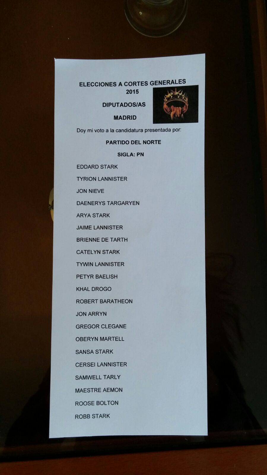 Ideas de papeletas originales para la gente que quiera votar nulo