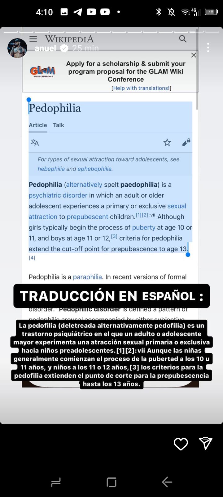 Anuel, Yailin y 6ix9ine son 3 regatoneros que están picados y llevan unas horas subiendo unas stories a Instagram que harían llorar a Pérez Reverte