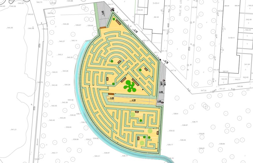 La 'Green Capital' añade más atractivos a su oferta verde: Olarizu (Vitoria) tendrá tirolinas entre árboles y un gran laberinto vegetal