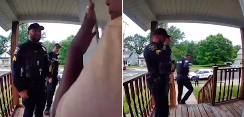 "Hay algo sospechoso asomando por su maletero"