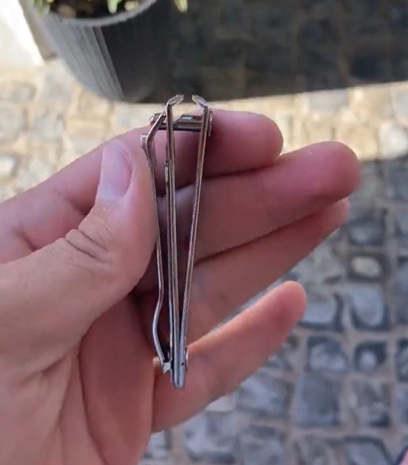 Me acabo de enterar de que los cortaúñas tienen "seguro"