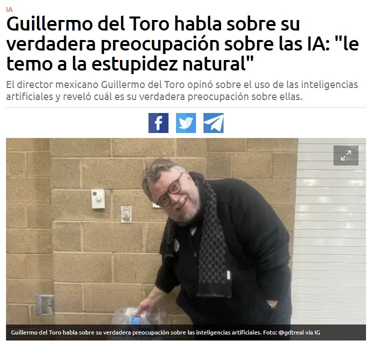 Guillermo del Toro es un hombre sabio