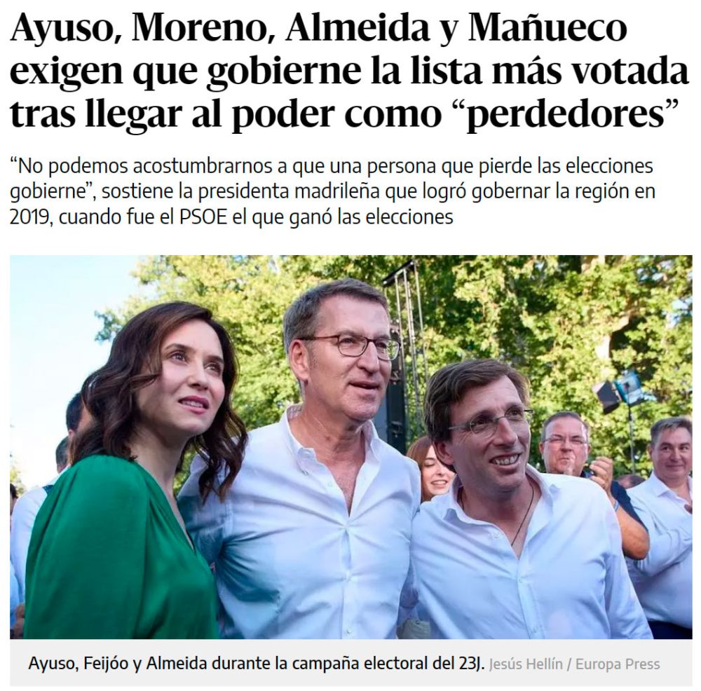 Son "cambios de opinión" sanos...