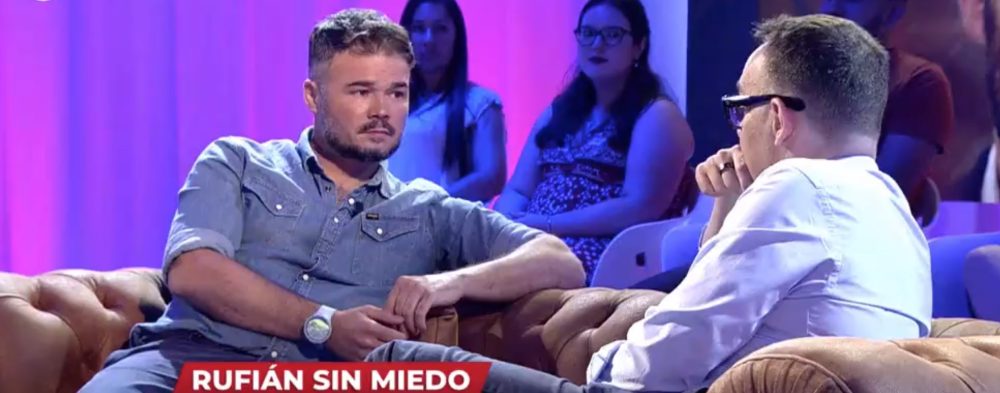 Rufián: "Me da más miedo Yolanda Díaz que Abascal"