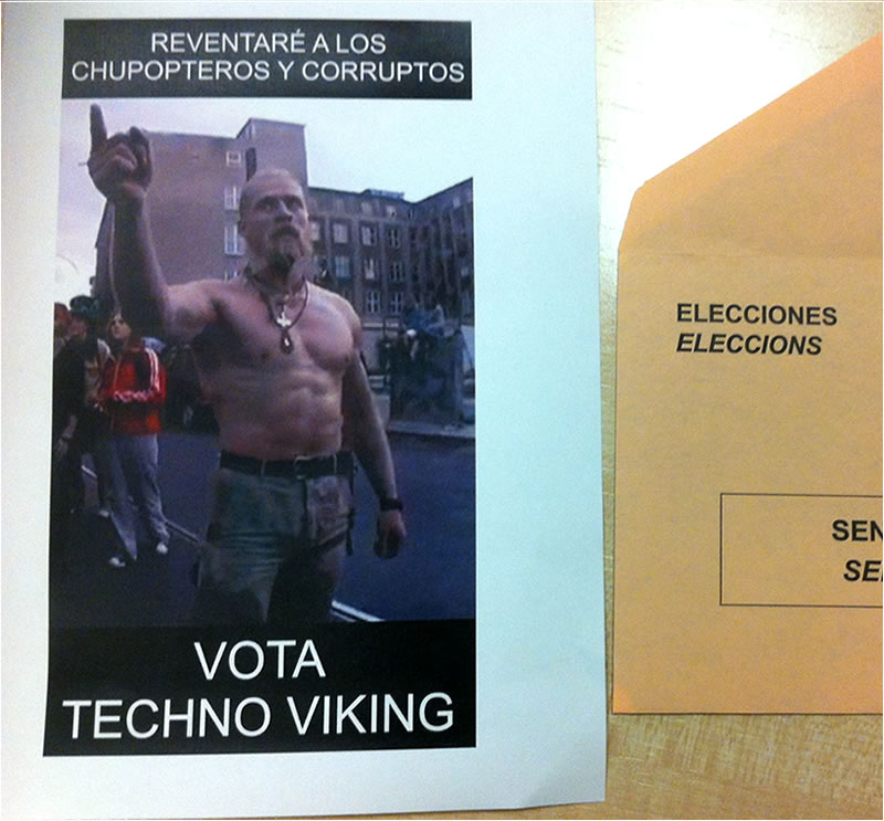 Ideas de papeletas originales para la gente que quiera votar nulo
