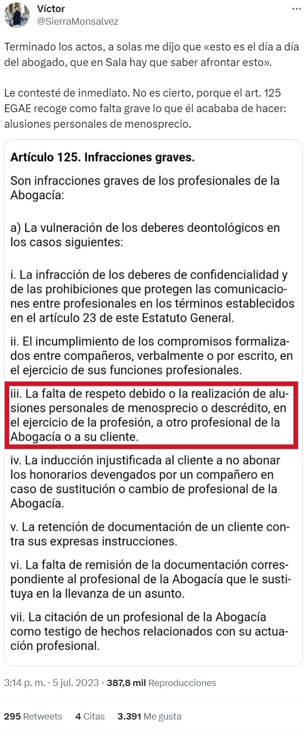 "El momento más polémico de mi vida ha resultado ser por denunciar públicamente las penurias que los estudiantes sufrimos en las prácticas"