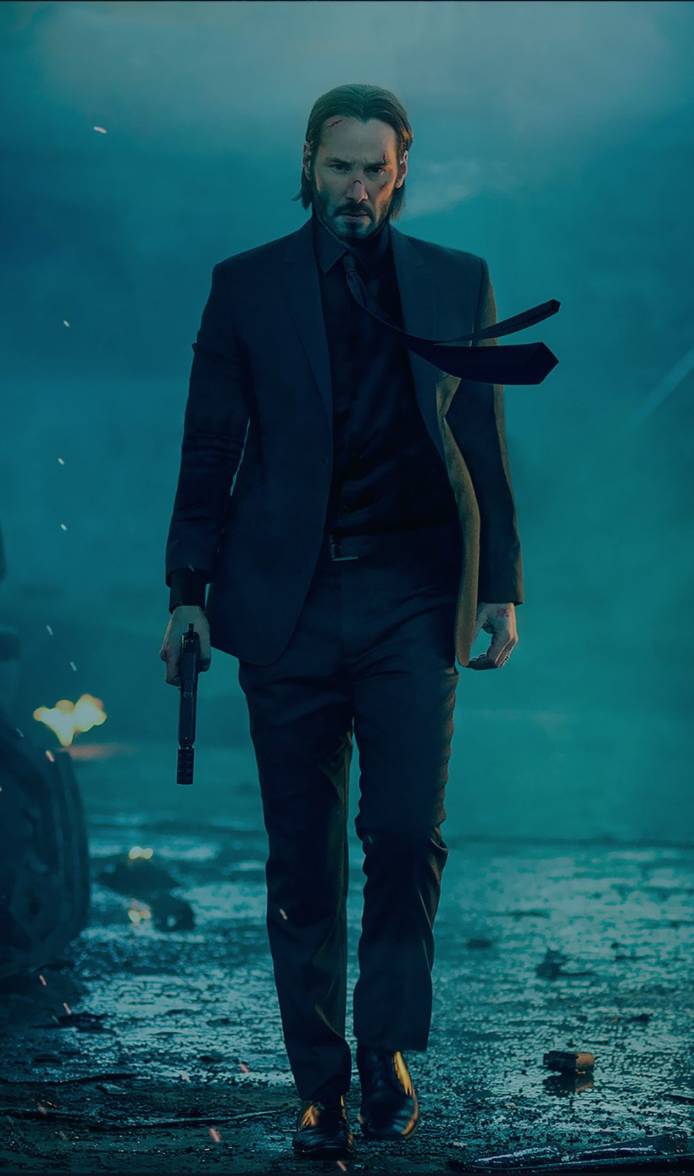 Dos animalistas le arrebatan de las manos a un vagabundo su cachorro de perro.