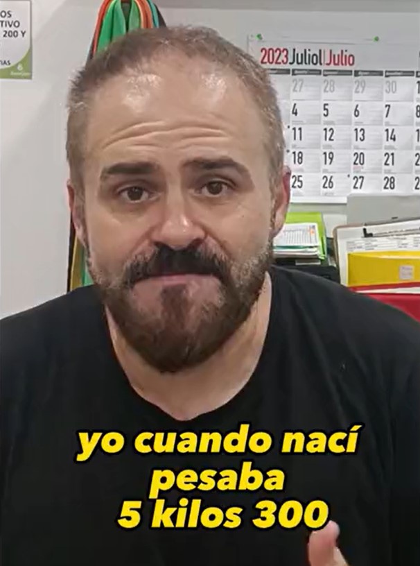 Santi Liébana está gordo