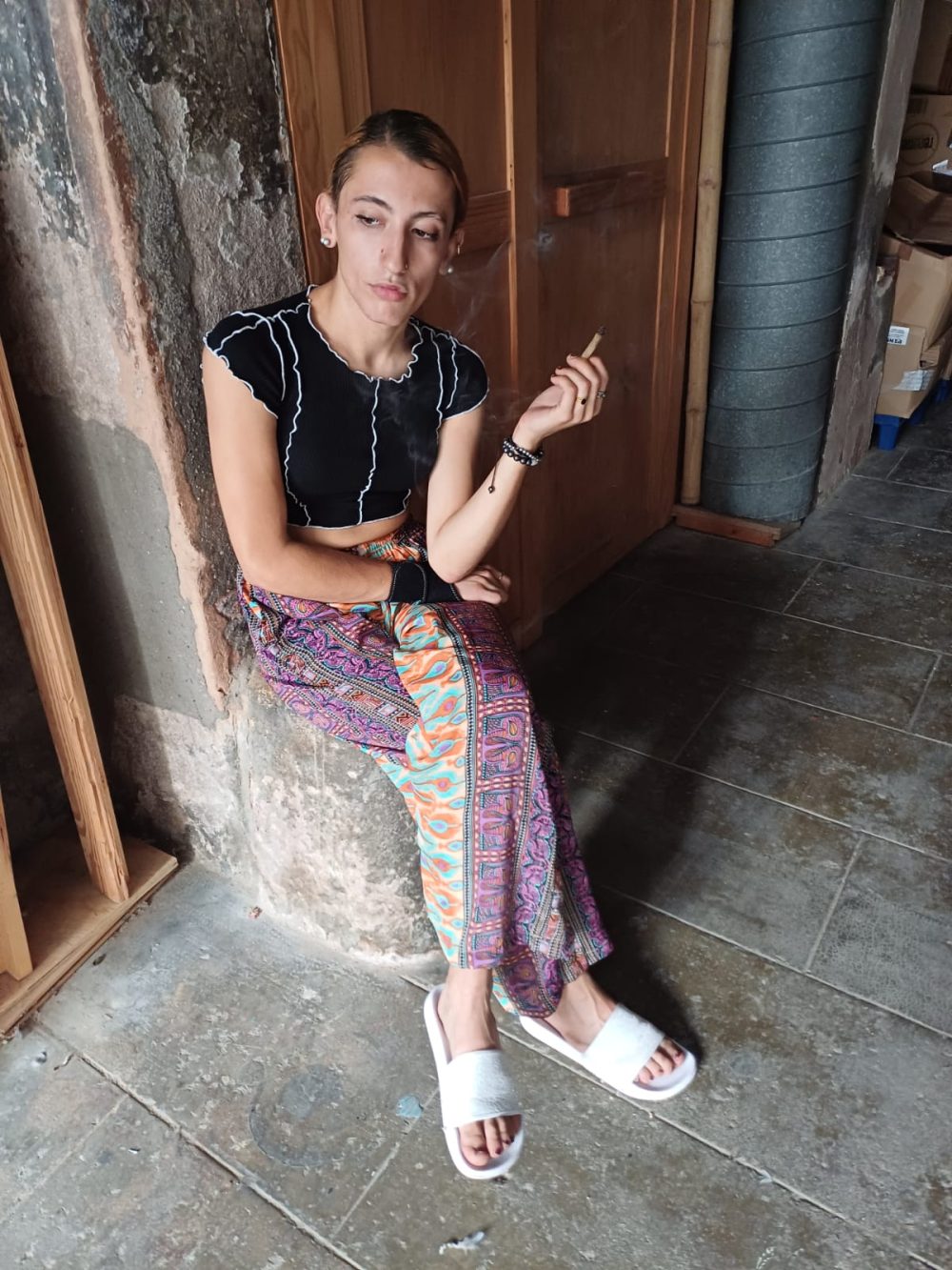 Muere al caerle una palmera encima en Barcelona