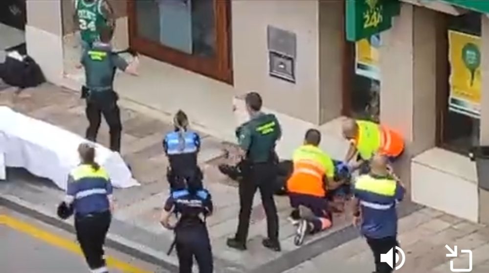 Los policías que se achantan y no ayudan a su compañero, los sacaba del cuerpo pero ya