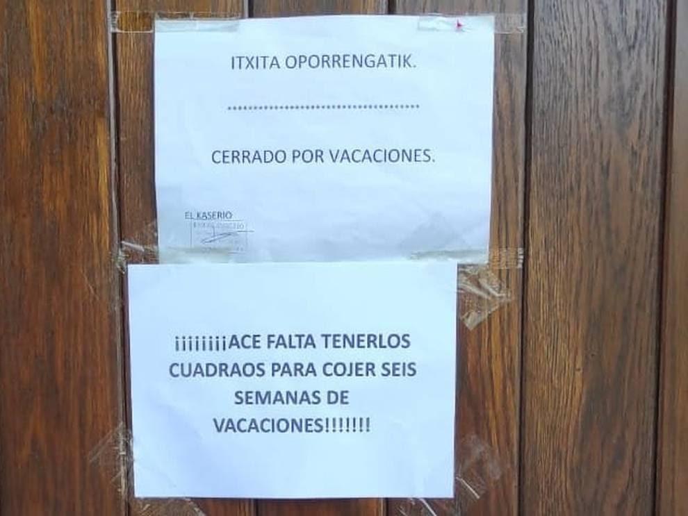 Gente ofendiéndose porque la gente que trabaja en hostelería tenga vacaciones...