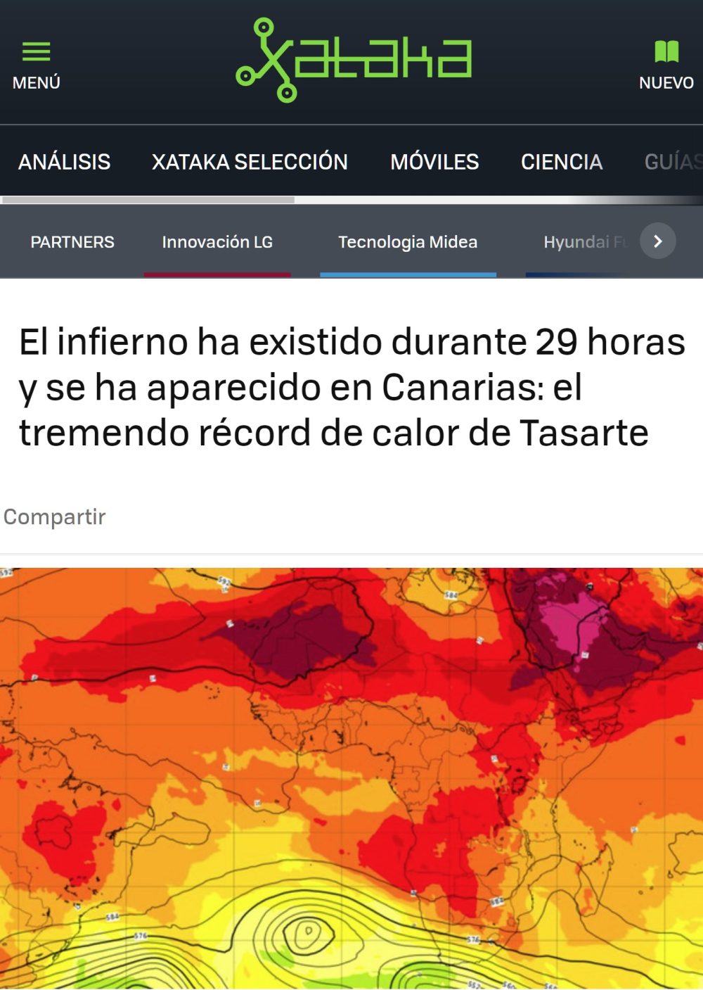 Récord de calor en Canarias: ¿Culpa del calentamiento global?