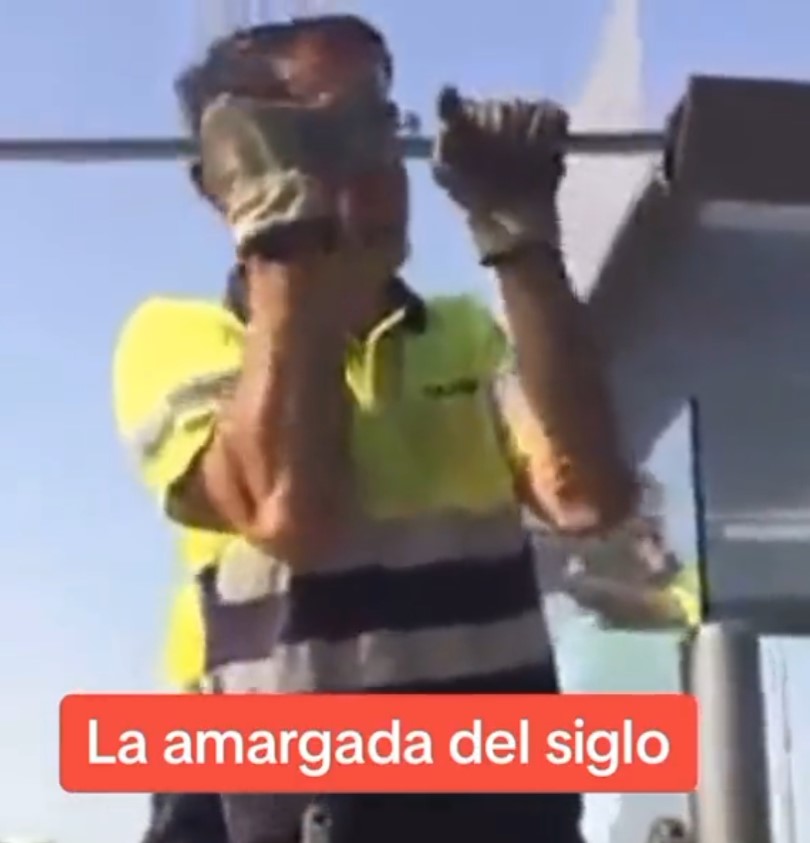 Un obrero comete el mayor error que se puede cometer en 2023: soltar un piropo