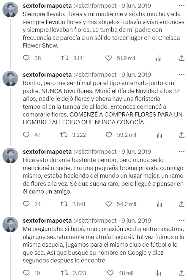 Historia truculenta con final inesperado.