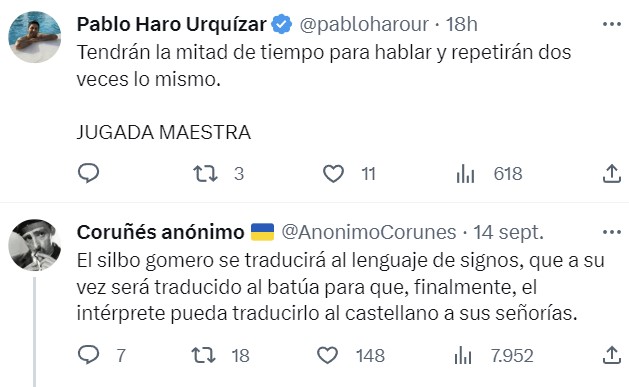 Ya veo venir el siguiente titular: "discriminación en el congreso por considerar que hay lenguas de primera y de segunda"