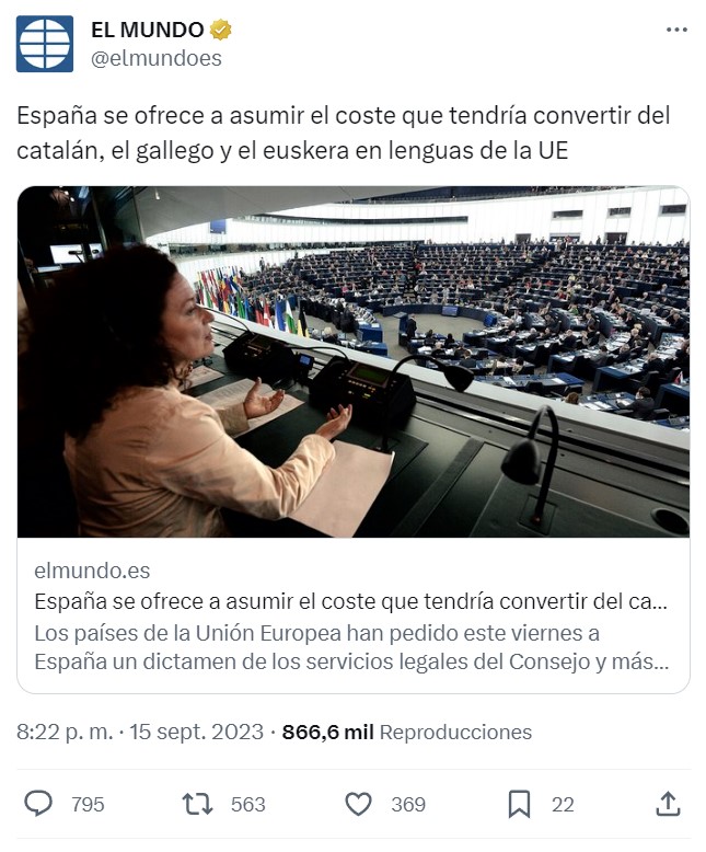 La noticia importante del día