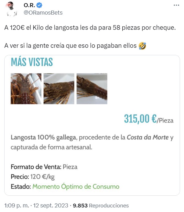 La noticia que sorprendió a nadie...