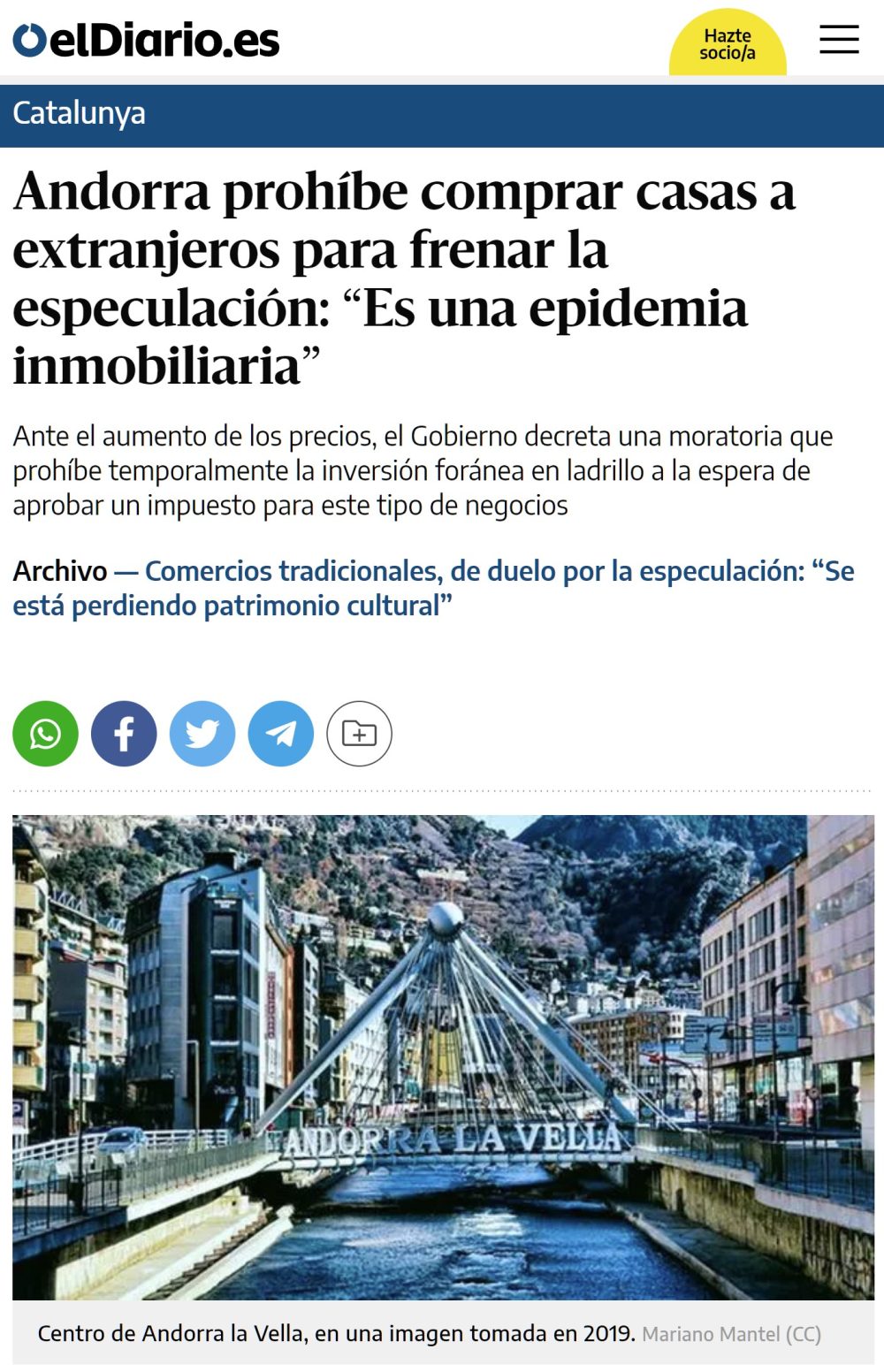 Se veía venir...