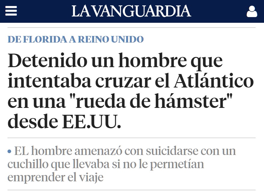 La noticia importante del día