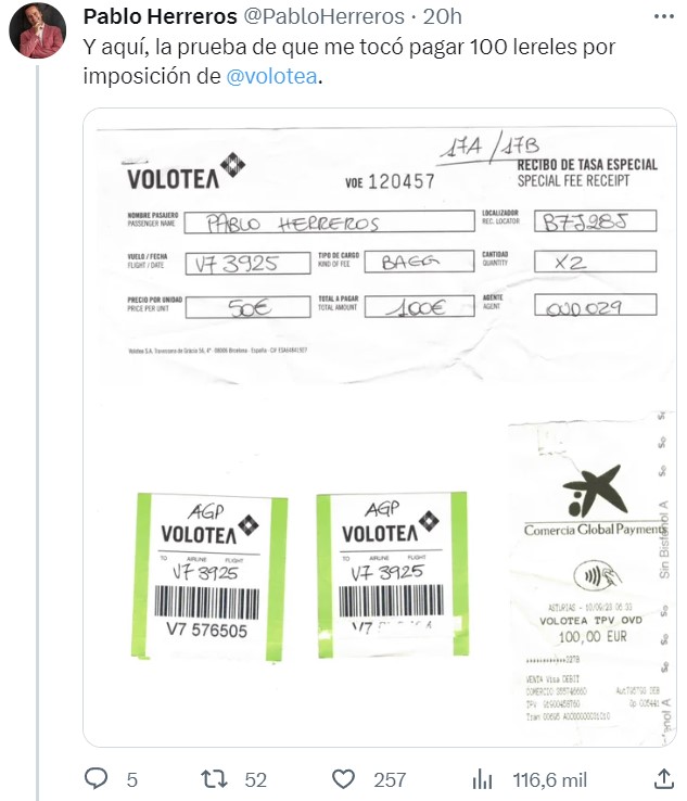 ¿Te han obligado a pagar por llevar equipaje de mano? Pues... es ilegal