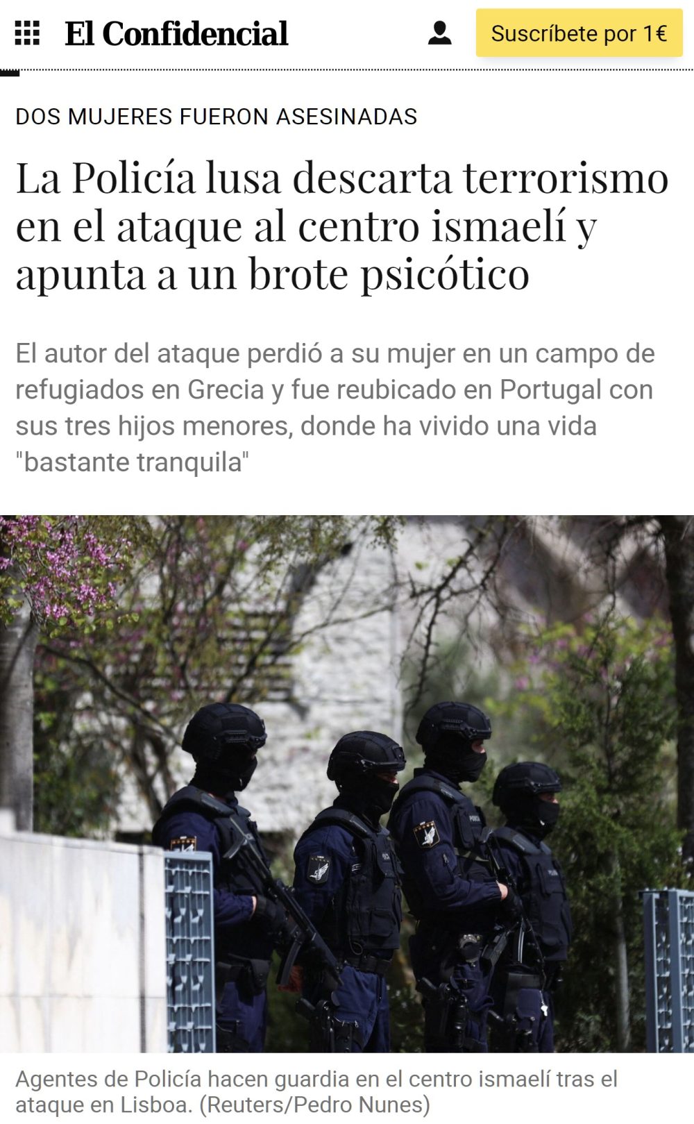 El clásico terrorismo español de ultraderecha que asola el país...