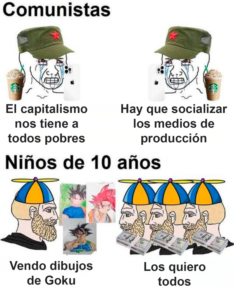 Maldito capitalismo...